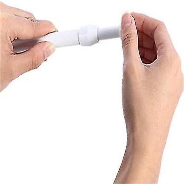 Iron Telescopic Curtain Rod - Spring Tension, No Drilling Extendable Curtain Rod Carousel 2