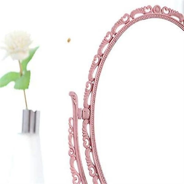 Mirror 7-inch Heart Shaped Mirror Tabletop Vanity Makeup Mirror Beauty Mirror Wi Carousel 5