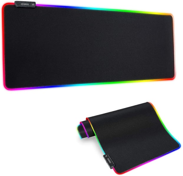 Rgb Gaming Mouse Pad-large And Elongated Led Mouse Pad, 14 Lighting Modes, 2 Bri Carousel 1
