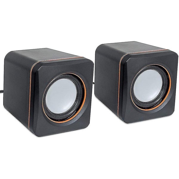 USB Stereo Speaker System - Connect to Laptop, Notebook, or Desktop - Volume Con Carousel 1