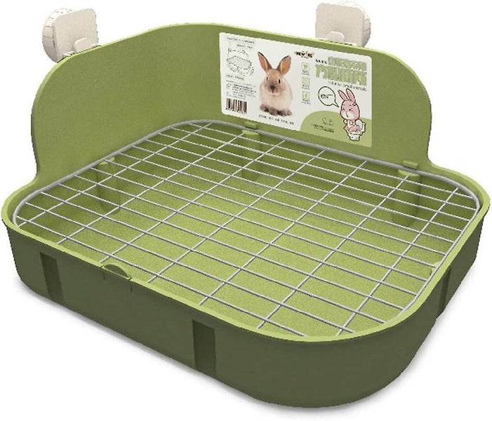 Pet Toilet, Potty Trainer Corner Litter Box, For Small Rat, Hamster And Guinea P Carousel 1