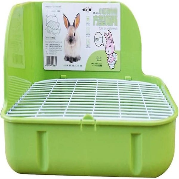 Pet Toilet, Potty Trainer Corner Litter Box, For Small Rat, Hamster And Guinea P Carousel 2
