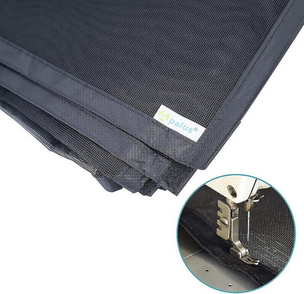 Heavy Duty Magnetic Mosquito Net for Door - Self Closing, Fresh Air Inside (90x2 Carousel 5