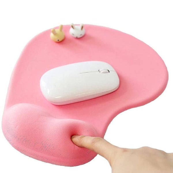 Mouse Pad Memory Foam Wrist Ergonomic Non-slip Mouse Pad Palm Rest Mousepad (Off Carousel 1