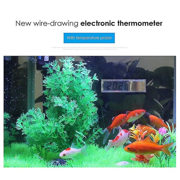 Aquarium Electronic Thermometer Exquisite Small Digital Fish Tank Water Temperat Carousel 2