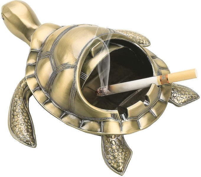 Windproof Ashtray With Lid Portable Cigarette Odor Ashtray Holder For Outdoor In Carousel 2