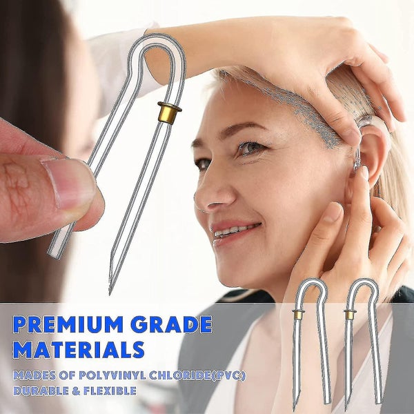 New 10 Pcs Hearing Aid Tubes Preformed Bte Earmold Tubing Hearing Aid Replacemen Carousel 5