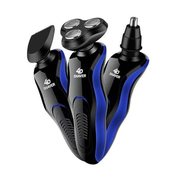 4 in 1 Beard Razors 4D 3 Blades Beard Nose Hair Ear Trimmer Carousel 3