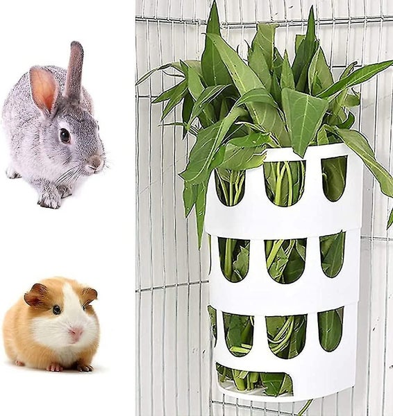 2 Pieces Grass Feeder, Hay Feeder, Rabbit Hay Feeder, Food Dispensers Hangable P Carousel 5