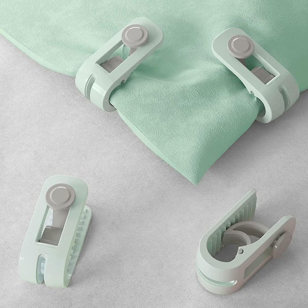 12pcs Duvet Cover Clip - Non-Slip Quilt Clips with Box - High Elasticity - Keep Carousel 4