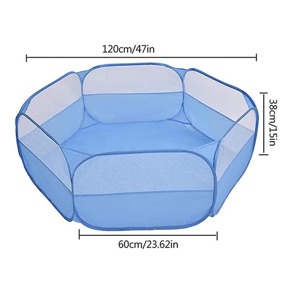 Small Animals Cage Tent, Breathable Pet Playpen Pop Open Outdoor/ Indoor Exercis Carousel 5
