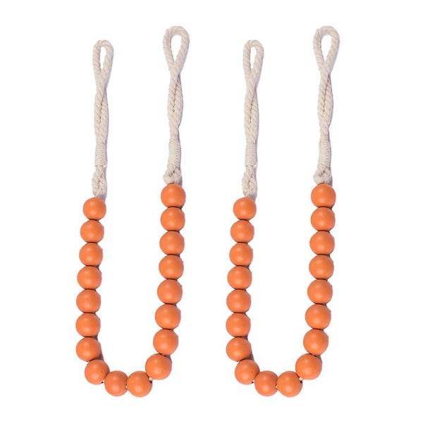 Wood Bead Curtain Bead Curtain Curtain Curtain Tiebacks With Wooden Beads For Fe Carousel 1