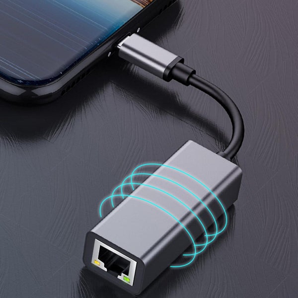 Practical Usb C Hub Usb C To Rj45 Adapter Free Drive Port Network Transfer Compa Carousel 2