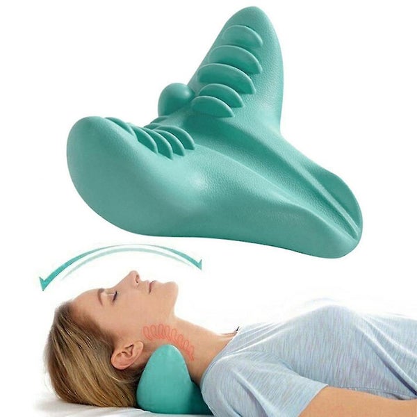 Portable Neck Massage Gravity Pillow - Rest Relaxation Neck Shoulder Massager De Carousel 1