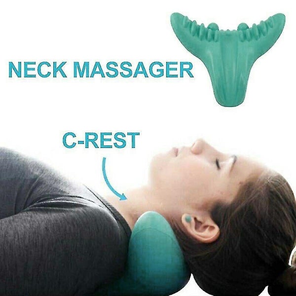 Portable Neck Massage Gravity Pillow - Rest Relaxation Neck Shoulder Massager De Carousel 2