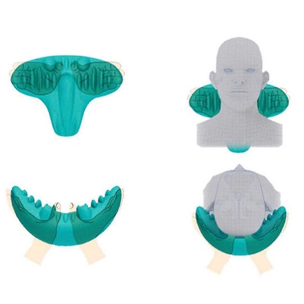 Portable Neck Massage Gravity Pillow - Rest Relaxation Neck Shoulder Massager De Carousel 5