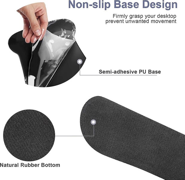 Ergonomic Gel Wrist Rest Mouse Pad - Non-Slip Base, Memory Foam Support Carousel 4