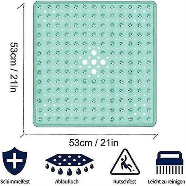 Non-Slip Bath Mat with Suction Cups - Durable and Stylish - Machine Washable - M Carousel 2