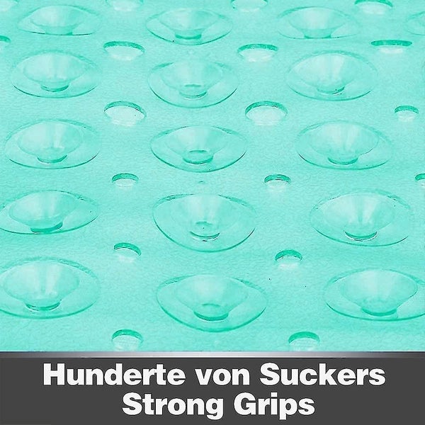 Non-Slip Bath Mat with Suction Cups - Durable and Stylish - Machine Washable - M Carousel 4