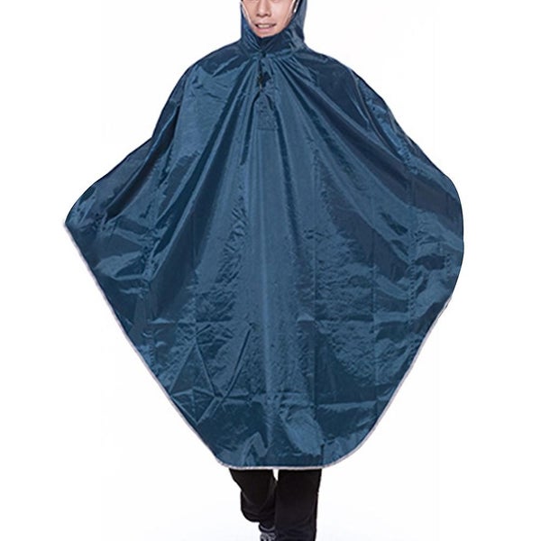 Outdoor Rain Poncho Waterproof Raincoat Camping Hiking Cycling With Hood For Men Carousel 2
