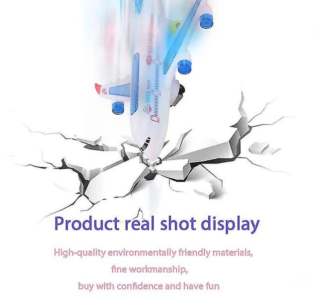 Electric Airliner Airplane With Music Lights Sound Toy Plane A380 Lights Passeng Carousel 5