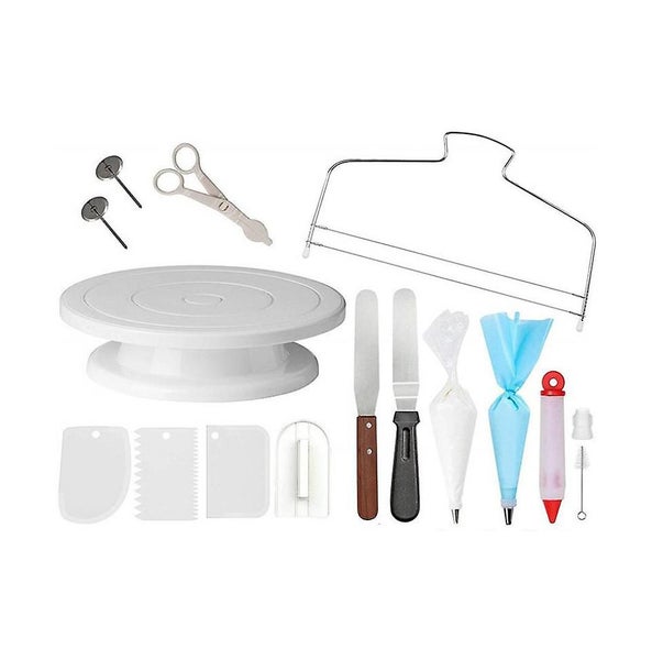 Cake Turntable, Cake Plate, Rotatable, Cake Stand, 88 Set With Stainless Steel P Carousel 2
