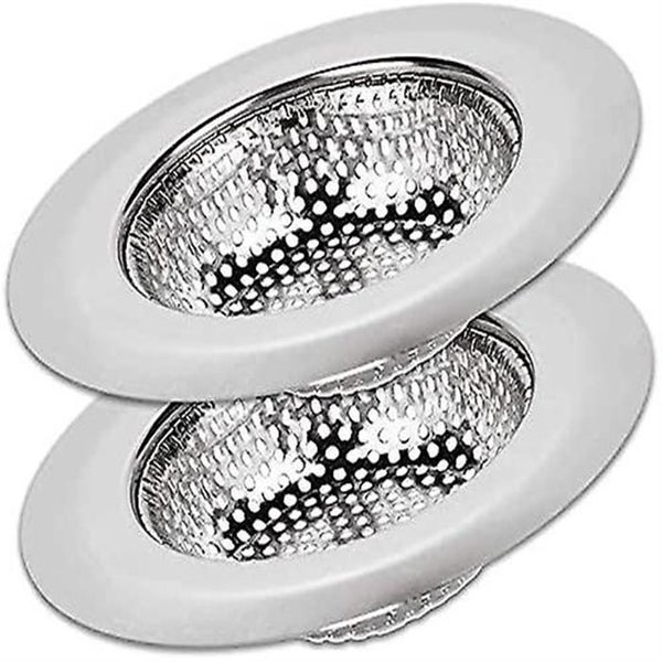 2 Pack Kitchen Sink Strainer Food Catcher 4.5 Inch Diameter, Wide Rim Perfect Fo Carousel 1