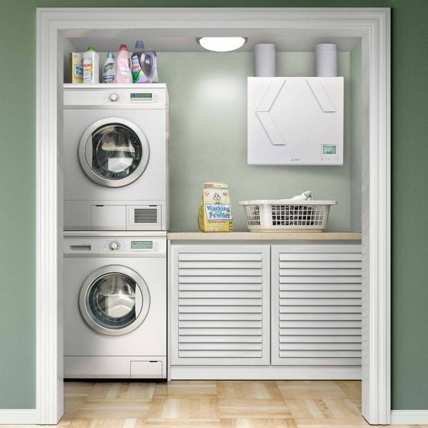 Lossnay VL-350 Vertical Home Ventilation with Heat Recovery and Wi-Fi Control... Carousel 1