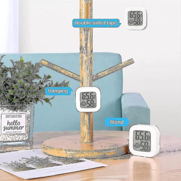 Indoor Thermometer Humidity Gauge Meter Digital Carousel 2