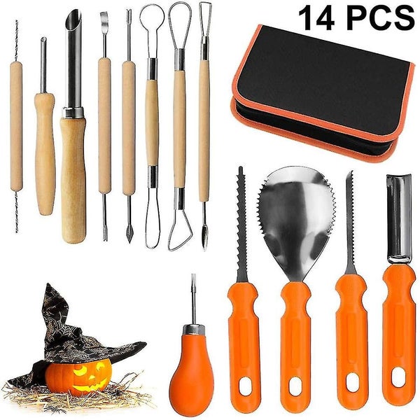 Complete Halloween Pumpkin Carving Tools Kit for Creative Designs Carousel 1