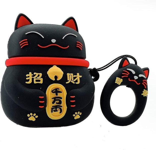 Case for Airpods 1&2 - Soft Silicone 3D Cute Funny Cool Cartoon Character Kawaii Carousel 1