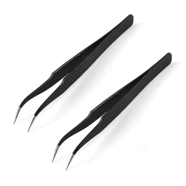 Muti-funtion Anti-static Elbow And Straight Stainless Steel Tweezer Cake Plier S Carousel 1
