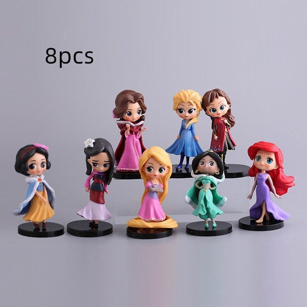 Figure- Cars Lightning McQueen Mini Racers 6pcs Carousel 2