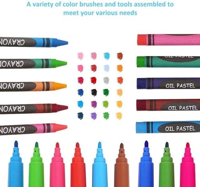 251 Pcs School Drawing Set Carousel 2