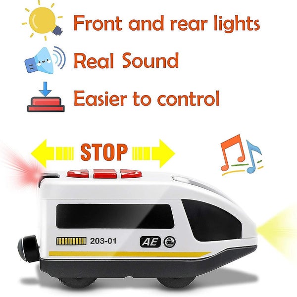Battery Operated Train (Magnetic Connection) - High-Speed Train with Powerful Mo Carousel 2