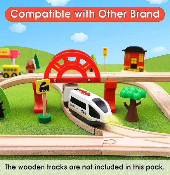 Battery Operated Train (Magnetic Connection) - High-Speed Train with Powerful Mo Carousel 5