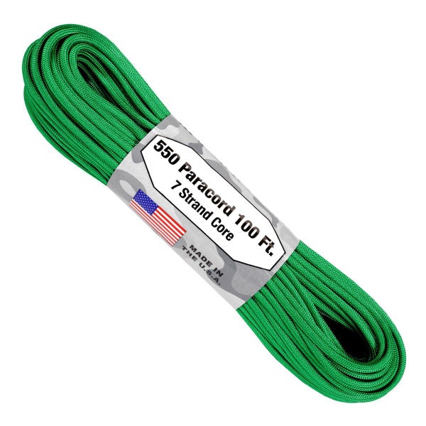 Atwood Rope USA Paracord 550 - Green - 30m/100ft Carousel 2