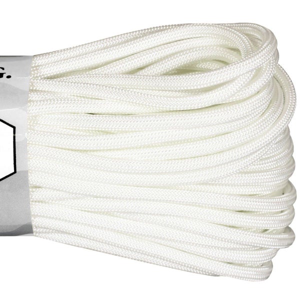 Atwood Rope USA Paracord 550 - White - 10m Carousel 1