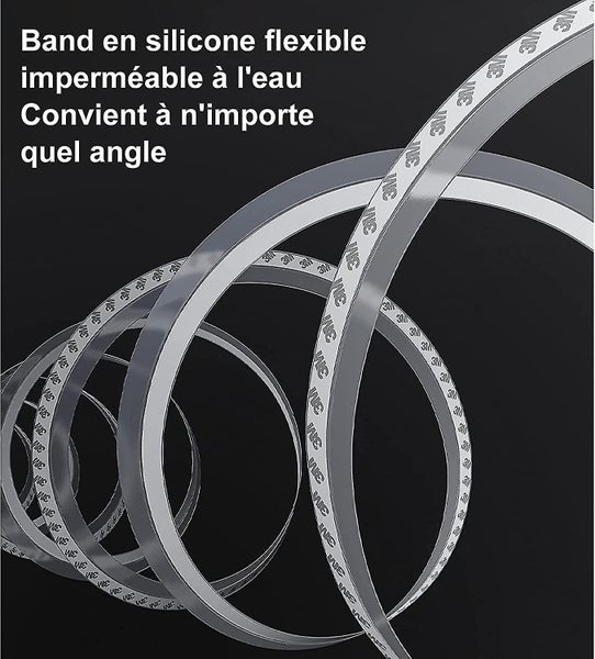 Door Seal Strip 10m X 3.5cm Adhesive Door Bottom Seal Strip Weatherproof Window Carousel 2
