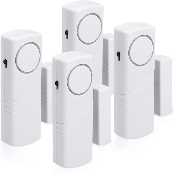 4 X Magnetic Door/Window Alarm Wireless 90db sound Carousel 1