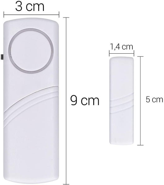 4 X Magnetic Door/Window Alarm Wireless 90db sound Carousel 2