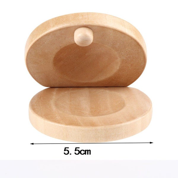 Wooden Natural Castanet Carousel 1