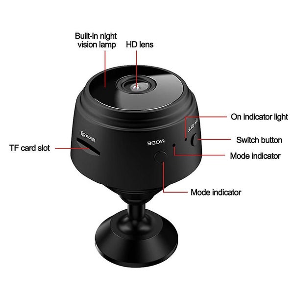 Camera 1080p Wireless Network Wifi Hd Home Mobile Camera - Indoor Remote Video O Carousel 5