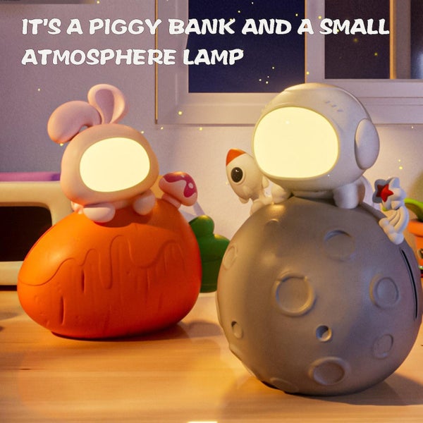 Piggy Bank Rabbit Money Bank Unbreakable Money Banks Build Up Kids\' Good Habits Carousel 4