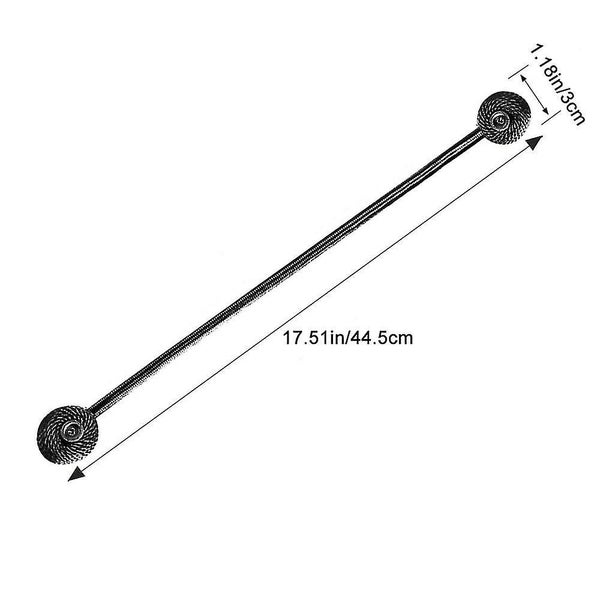 Gold Magnetic Curtain Tiebacks - Set of 2 Curtain Clips Rope Backs for Home Deco Carousel 3