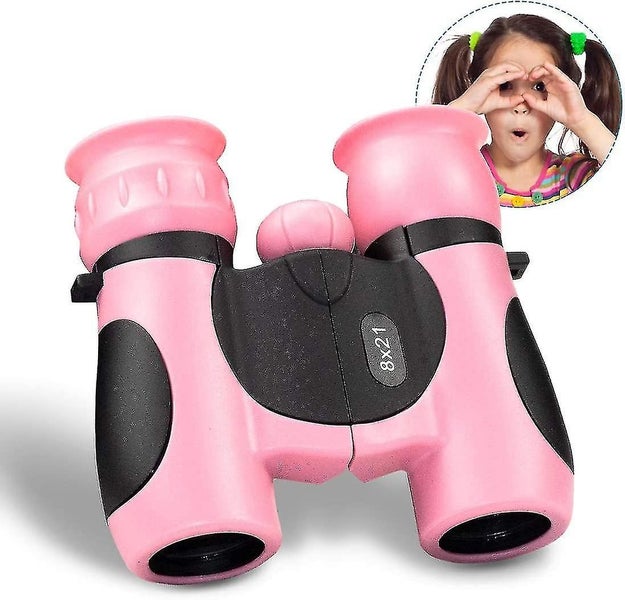 Binoculars for Children - Children's Binoculars - Pink Binoculars - Introduce ki Carousel 1