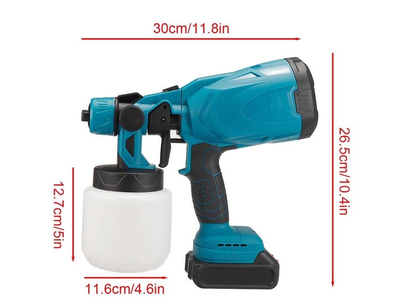 Electric Paint Spray Gun Carousel 16