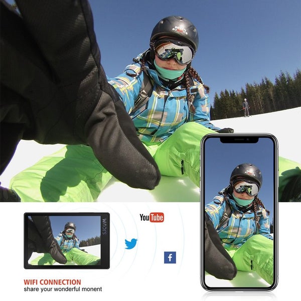 Camera sportowa 4K 60FPS 12MP WiFi Carousel 10