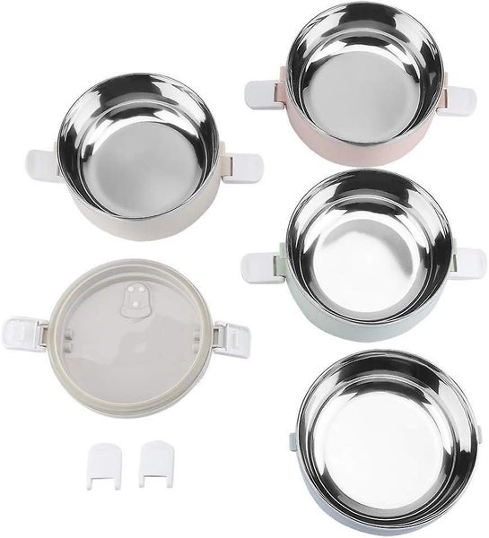 Thermal Lunch Box - Portable Stainless Steel Bento Box Food Container(four Layer Carousel 5