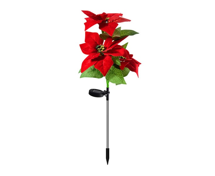 L37 2PC Solar Simulation Christmas Lights Garden Lawn Landscape Waterproof Lamp Carousel 1